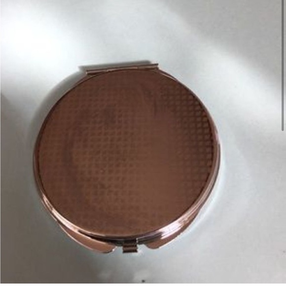 Four small compact makeup purse mirrors Red Glitter Diamond Crystals Hearts - Picture 9 of 16